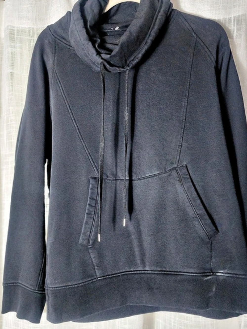 Helmut LANG Cotton Hoodie in Black Like New